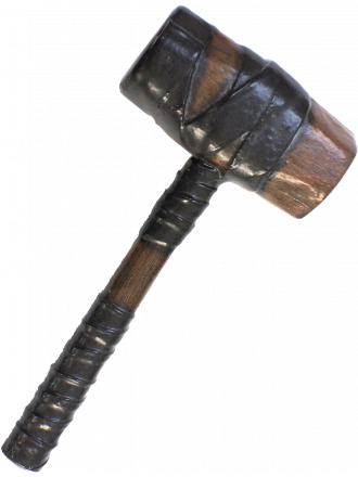 Small Wooden Hammer "Orc" Produktbild